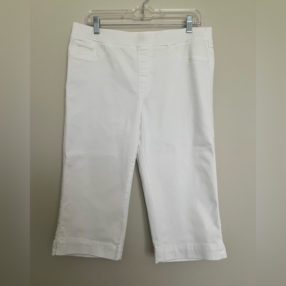 Soundstyle White Skimmer Pull On Shorts Stretch L